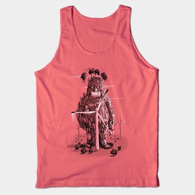 Monster Cleanliness Tank Top by Moi Escudero